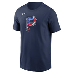 Pittsburgh Pirates Nike Americana T-Shirt - Navy - Nike Discount