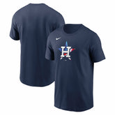 Houston Astros Nike Americana T-Shirt - Navy - Nike Discount