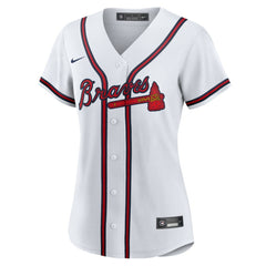 Ozzie Albies Atlanta Braves Nike Women's Home Replica Jersey - White - Nike Online