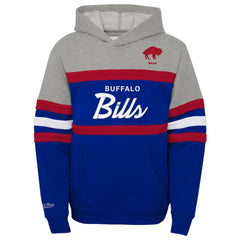 Mitchell & Ness Buffalo Bills Youth Throwback Head Coach Pullover Hoodie Royal
