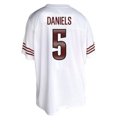 Fanatics Jayden Daniels Washington Commanders Women's Plus Size Fashion Jersey White