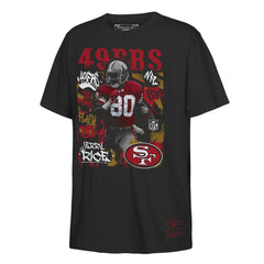 Mitchell & Ness Jerry Rice San Francisco 49ers Youth Star Player T-Shirt Black