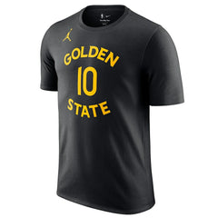 Jimmy Butler III Golden State Warriors Jordan Brand Statement Edition Name & Number T-Shirt Black