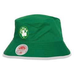 Boston Celtics Flip It Reversible Bucket Hat Black | Mitchell & Ness