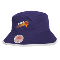 Phoenix Suns Flip It Reversible Bucket Hat Black/Purple | Mitchell & Ness US