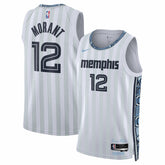 Ja Morant Memphis Grizzlies Unisex 2025/26 Swingman Jersey White City Edition | Nike Lifestyle