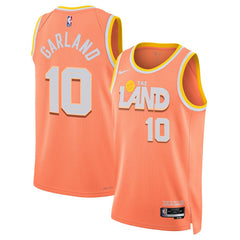 Darius Garland Cleveland Cavaliers Unisex 2025/26 Swingman Jersey for sale Orange for sale City Edition | Nike Near Me