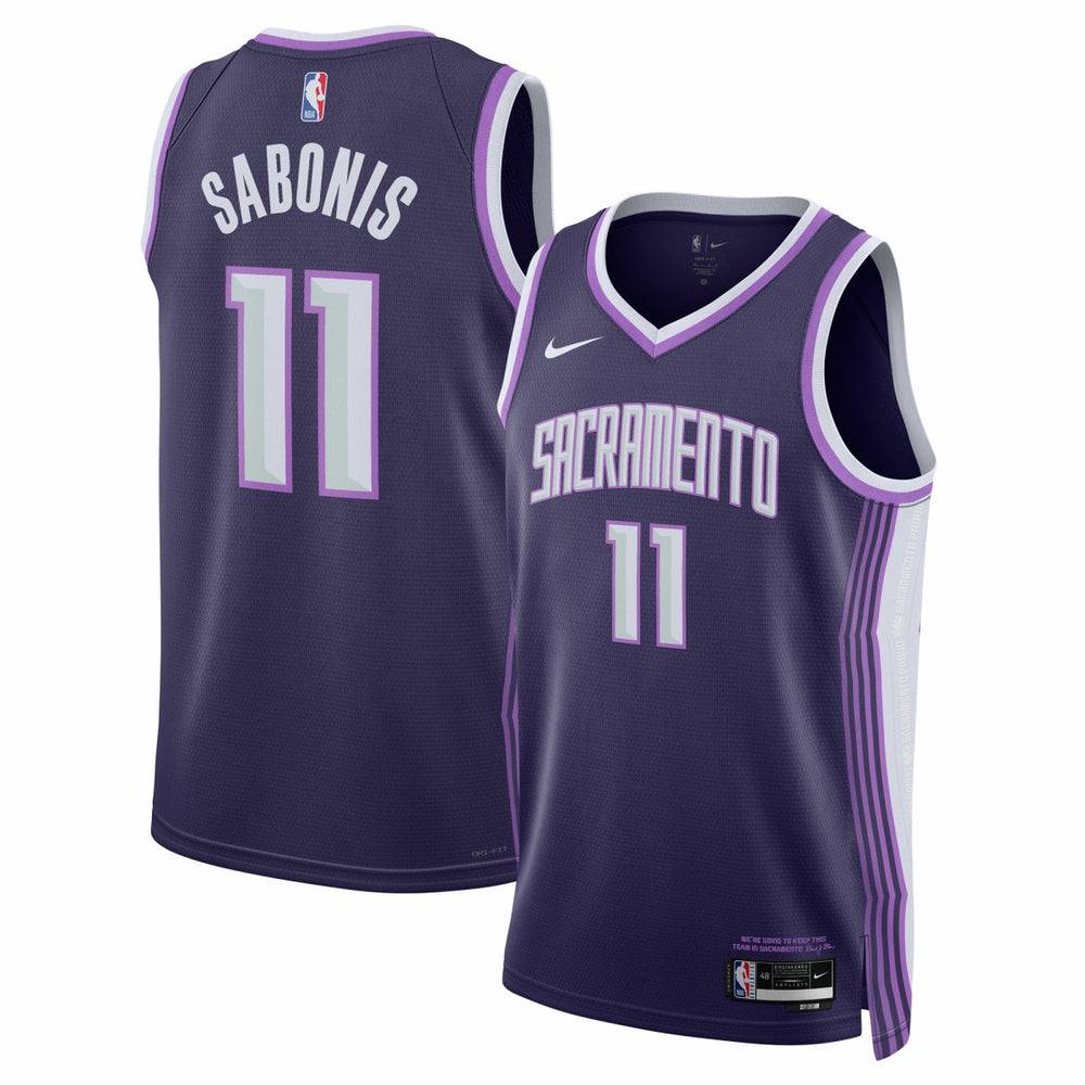 Domantas Sabonis Sacramento Kings Unisex 2025/26 Swingman Jersey Purple City Edition | Nike outlet