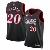 Jared McCain Philadelphia 76ers Unisex Swingman Jersey Classic Edition Black | Nike