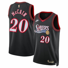 Jared McCain Philadelphia 76ers Unisex Swingman Jersey Classic Edition Black | Nike