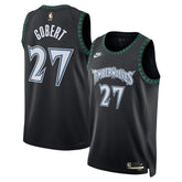 Rudy Gobert Minnesota Timberwolves Unisex Swingman Jersey Classic Edition Black | Nike Lifestyle