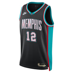 Ja Morant Memphis Grizzlies Unisex Swingman Jersey Classic Edition Black | Nike US