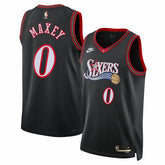 Tyrese Maxey Philadelphia 76ers Unisex Swingman Jersey Classic Edition Black | Nike US