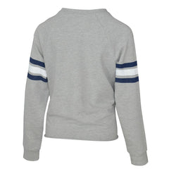 Dallas Cowboys Lauren James Women's Raglan Terry Sweatshirt Gray