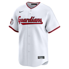 Cleveland Guardians Nike Home 2025 Jackie Robinson Day Limited Jersey - White - Nike on Sale