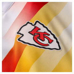 Fanatics Kansas City Chiefs NFL Football x Football Collared Fan Top Red