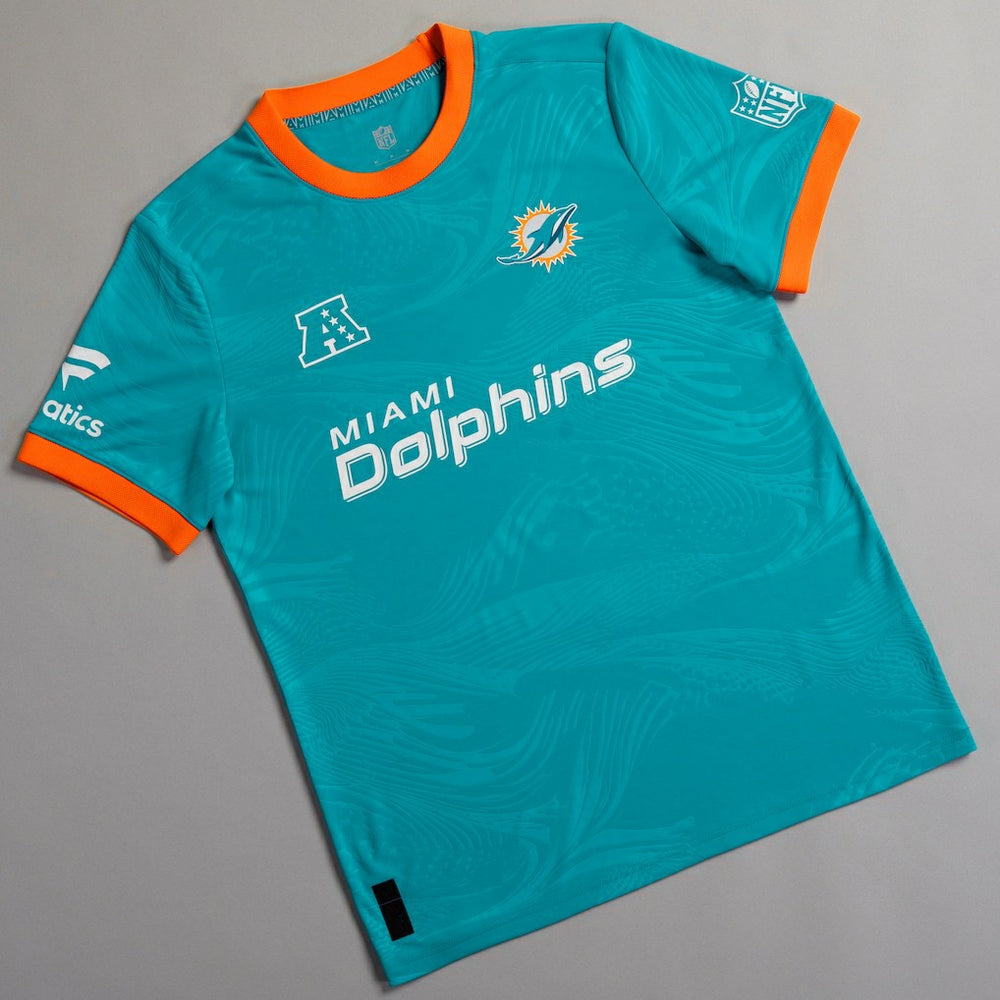Fanatics Miami Dolphins NFL Football x Football Fan Top Aqua
