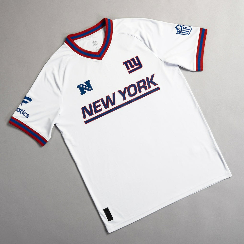 Fanatics New York Giants NFL Football x Football V-Neck Fan Top White