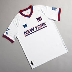 Fanatics New York Giants NFL Football x Football V-Neck Fan Top White