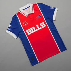 Fanatics Buffalo Bills NFL Football x Football Collared Fan Top Red