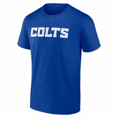 Indianapolis Colts #1 Dad Jersey T-Shirt Royal