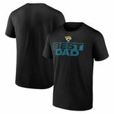 Jacksonville Jaguars Greatest Dad T-Shirt Black