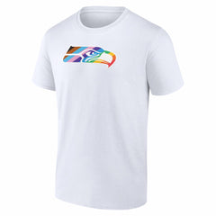 Seattle Seahawks Logo Pride T-Shirt White