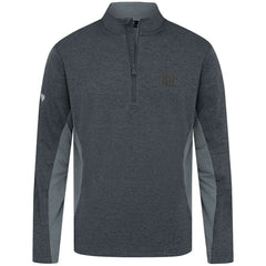 San Diego Padres Levelwear Waffle Insignia 2.0 Quarter-Zip Pullover - Heather Black - MLB Lifestyle