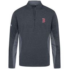Boston Red Sox Levelwear Waffle Insignia 2.0 Quarter-Zip Pullover - Navy - MLB on Sale