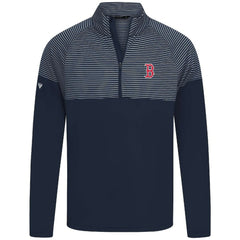 Boston Red Sox Levelwear Classic Stripes Insignia 2.0 Pullover - Navy - MLB Discount