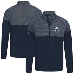 New York Yankees Levelwear Classic Stripes Insignia 2.0 Pullover - Navy - MLB Sale