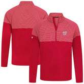 Washington Nationals Levelwear Classic Stripes Insignia 2.0 Pullover - Red - MLB Online