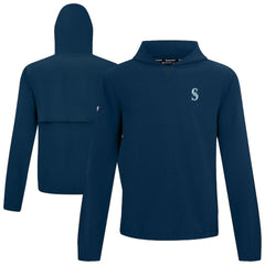 Seattle Mariners Levelwear Action Insignia 2.0 Pullover Hoodie - Navy - MLB Online