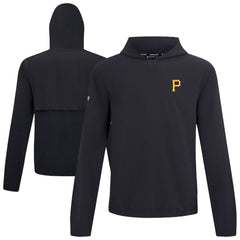 Pittsburgh Pirates Levelwear Action Insignia 2.0 Pullover Hoodie - Black - MLB Lifestyle