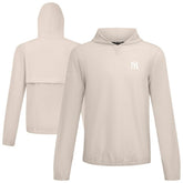 New York Yankees Levelwear Action Insignia 2.0 Pullover Hoodie - Khaki - MLB Lifestyle