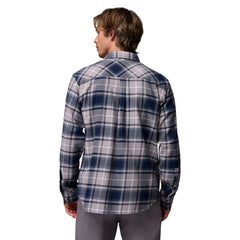 Columbia Dallas Cowboys Flare Gun Long-Sleeve Button-Up Flannel Shirt Navy