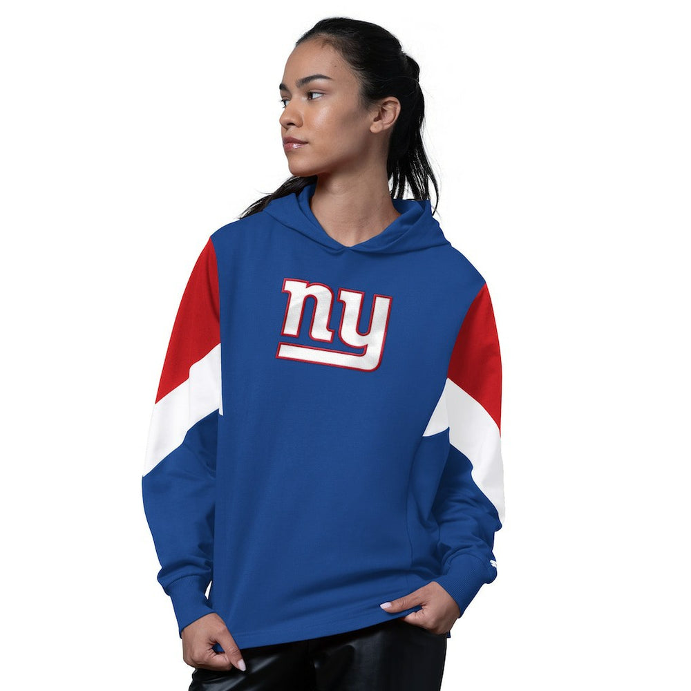 New York Giants Starter Women's Scrimmage Hoodie Royal