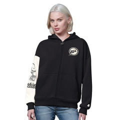 Miami Dolphins Starter Women's 4th Down Full-Zip Hoodie Black