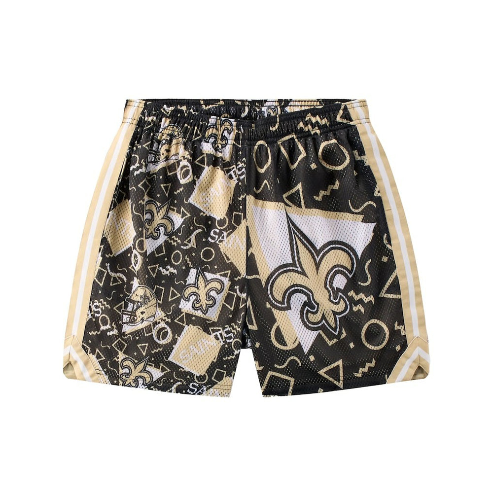 New Orleans Saints Chubbies Mesh Shorts Black