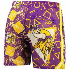 Minnesota Vikings Chubbies Mesh Shorts Purple