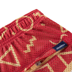 San Francisco 49ers Chubbies Mesh Shorts Scarlet