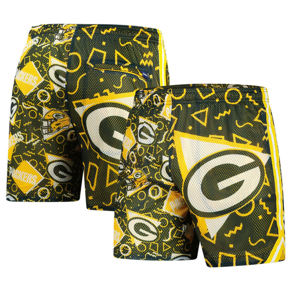 Green Bay Packers Chubbies Mesh Shorts Green