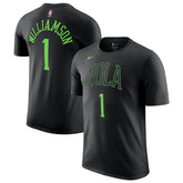 Zion Williamson New Orleans Pelicans Unisex 2025/26 City Edition Name & Number T-Shirt Black | Nike discount