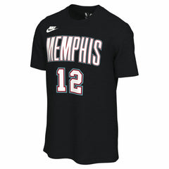 Ja Morant Memphis Grizzlies Unisex Name & Number T-Shirt Classic Edition Black | Nike Near Me