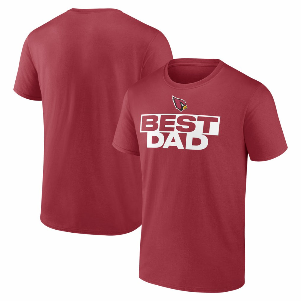 Arizona Cardinals Best Dad Father's Day T-Shirt Cardinal