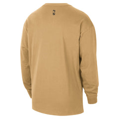 Washington Wizards 2025/26 City Edition Remix Essential Logo Long Sleeve T-Shirt Gold | Nike Lifestyle