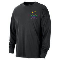 Denver Nuggets 2025/26 City Edition Remix Essential Logo Long Sleeve T-Shirt for sale Black | Nike online
