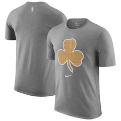 Boston Celtics 2025/26 City Edition Remix Essential Logo T-Shirt Heather Gray | Nike Near Me