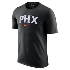 Phoenix Suns 2025/26 City Edition Remix Essential Logo T-Shirt Black | Nike for sale