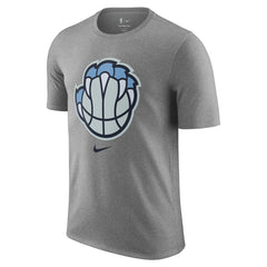 Memphis Grizzlies 2025/26 City Edition Remix Essential Logo T-Shirt Heather Gray | Nike Lifestyle